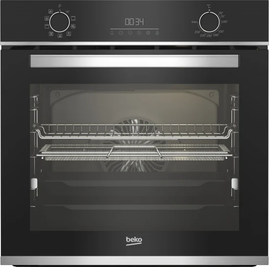 Beko Four Multifonction avec Turbo et Air Fryer BBIMA13300XS - Noir Basse Consommation