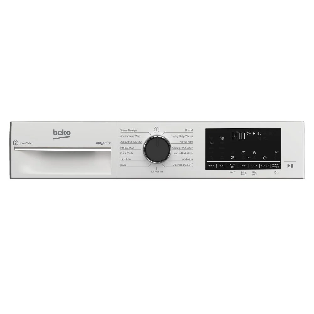 WFTV10733XC - LAVEUSES - Beko - Chargement frontal - Blanc - Neuf