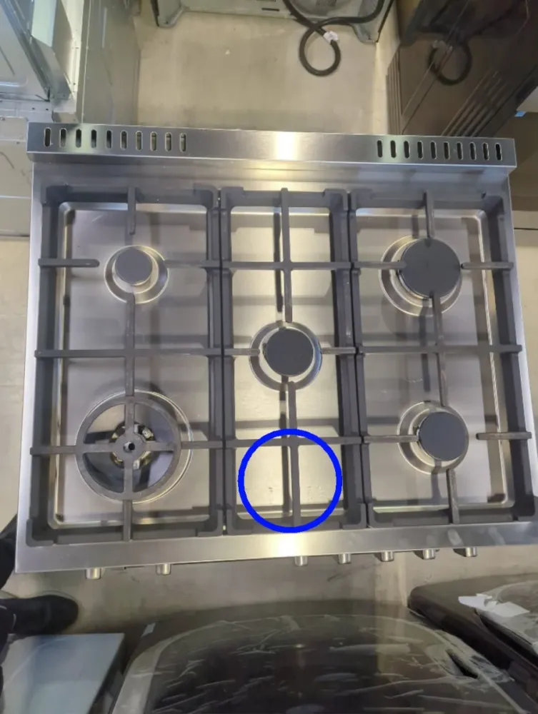 MAST305DFMXE - CUISINIÈRES - BERTAZZONI - Biénergie - Acier inoxydable - Boîte Ouverte