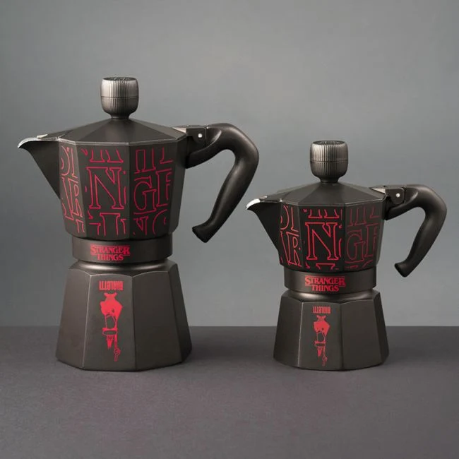 Bialetti cafetière expresso Stranger Things édition – Moka Express 6 tasses