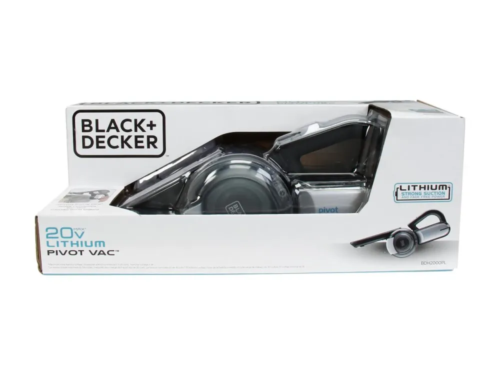 Aspirateur à pivot au lithium Black+Decker MAX BDH2000PL - 20 volts Black + Decker