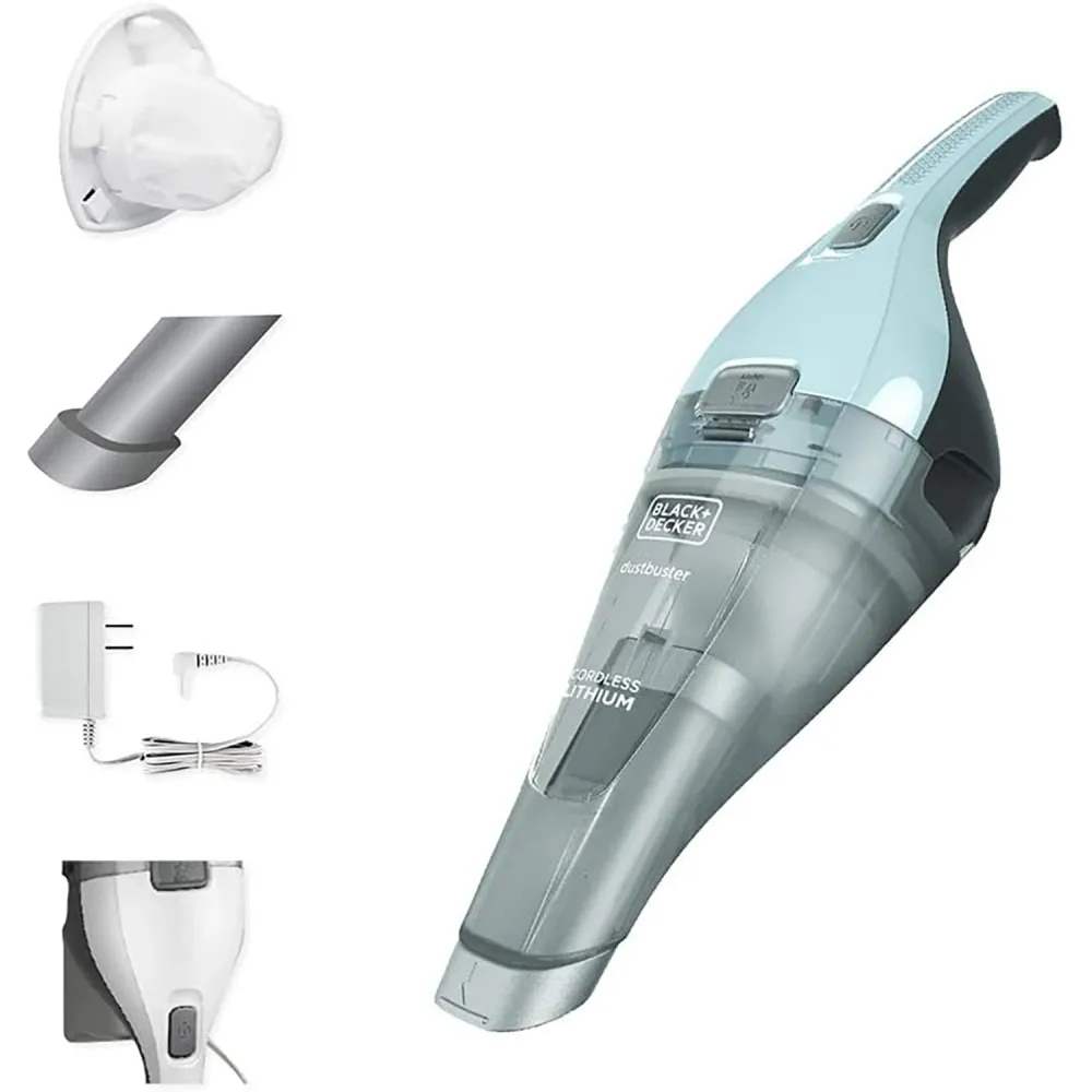 Black + Decker - Aspirateur à Main Sans-Fil Dustbuster avec Chargeur Mural