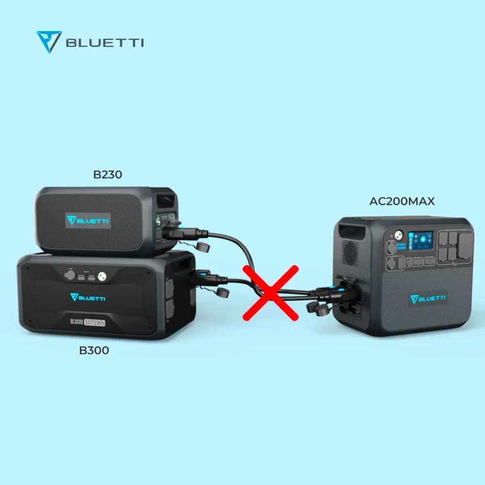 BLUETTI AC200MAX + B230 Batterie de secours domestique Bluetti-fr