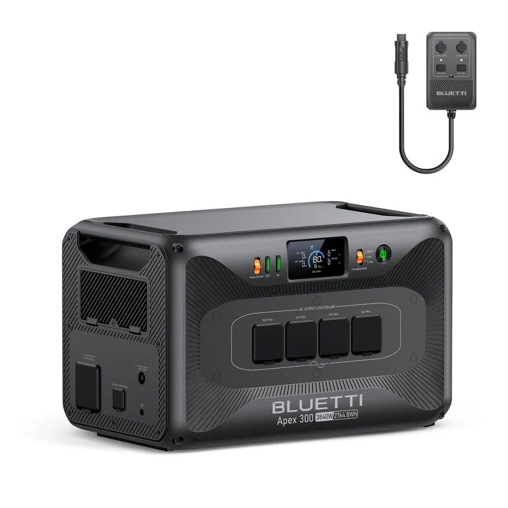 BLUETTI Apex 300 Station électrique portable | 2 764,8Wh 3 840W(Amazon) BLUETTI-FR