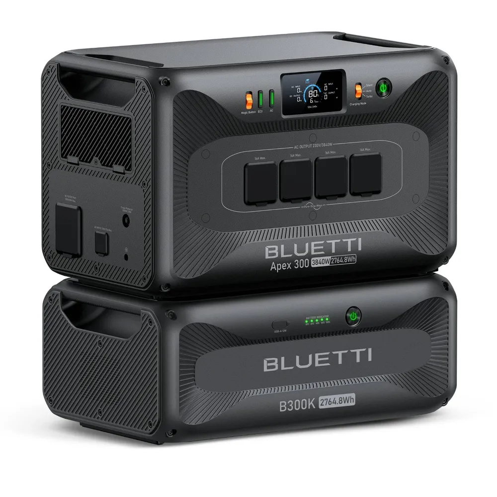 BLUETTI Apex 300 Station électrique portable | 2 764,8Wh 3 840W(Amazon) BLUETTI-FR