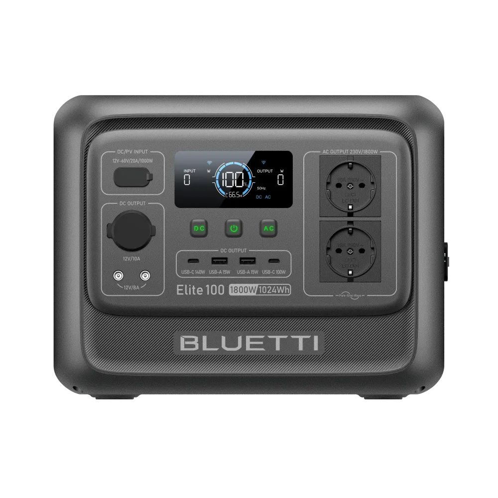 BLUETTI Elite 100 V2 Station électrique portable | 1 800 W, 1 024 Wh(Amazon) BLUETTI-FR