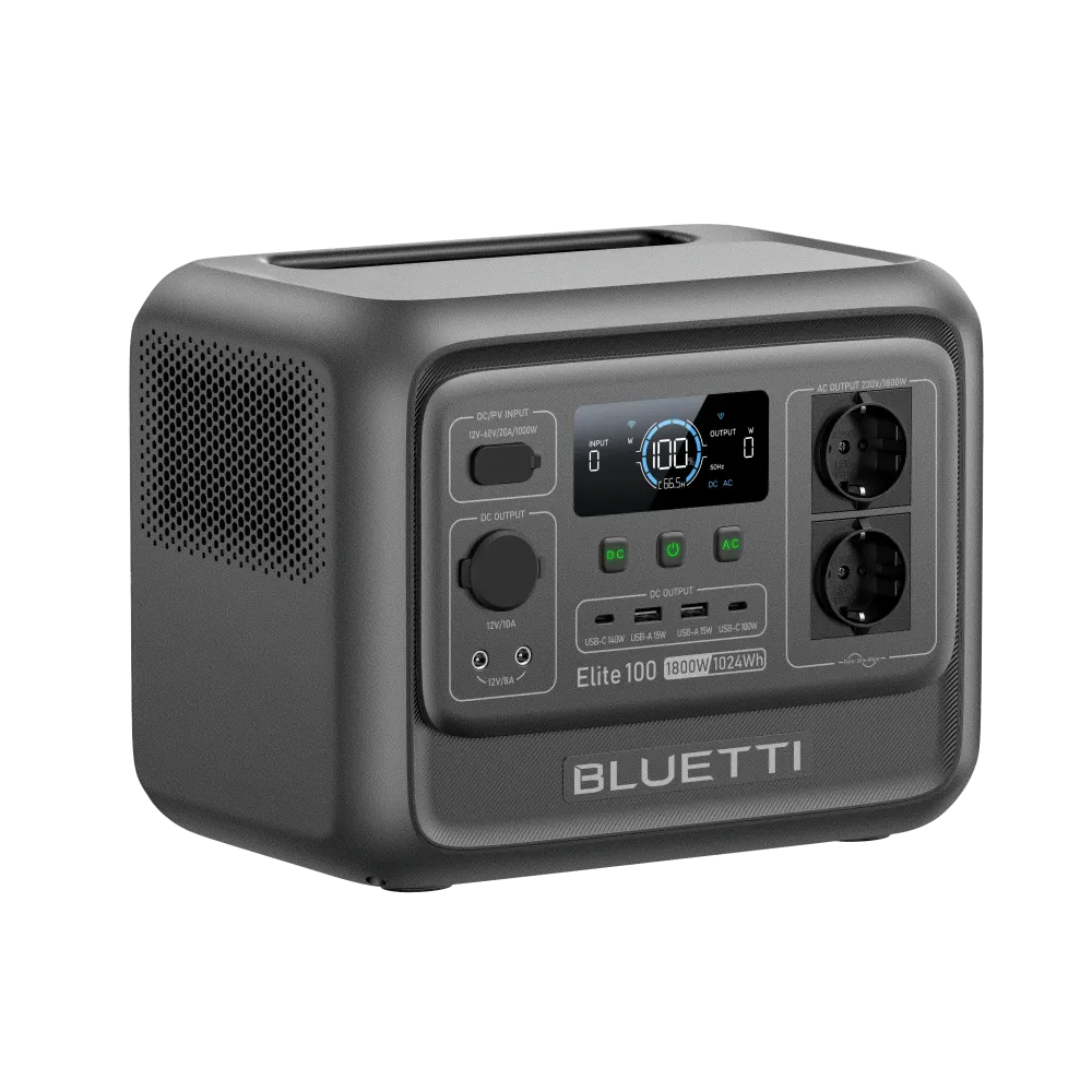 BLUETTI Elite 100 V2 Station électrique portable | 1 800 W, 1 024 Wh(Amazon) BLUETTI-FR