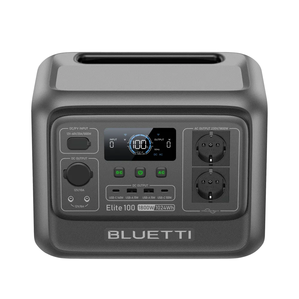 BLUETTI Elite 100 V2 Station électrique portable | 1 800 W, 1 024 Wh(Amazon) BLUETTI-FR