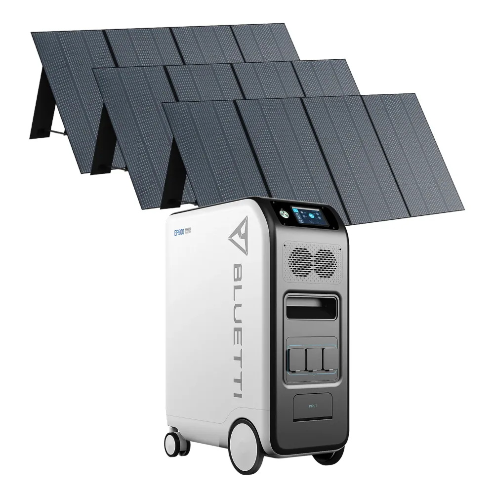 BLUETTI EP500 + 3*PV350 Groupe électrogène solaire Bluetti-fr
