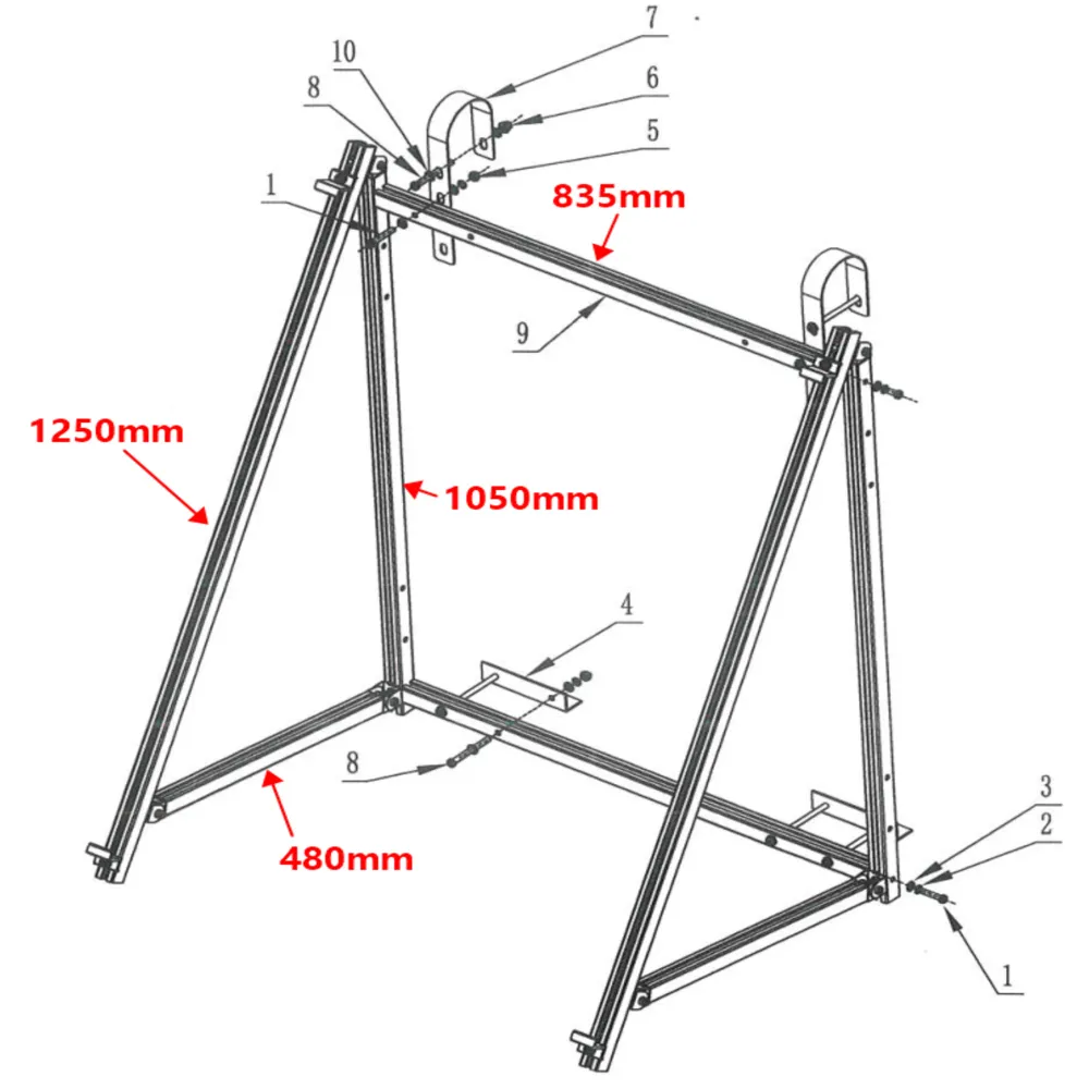 BLUETTI Support réglable BLUETTI-FR