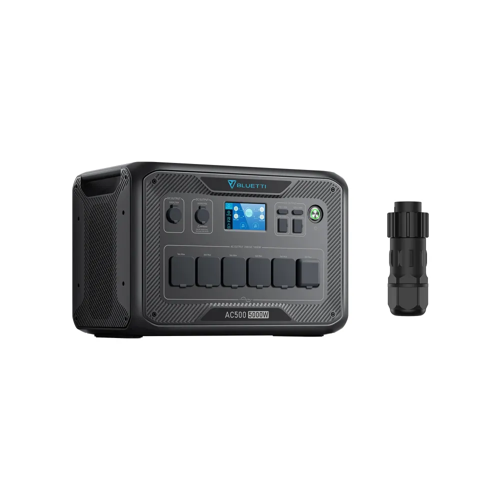 BLUETTI M28 Connecteur mâle à baïonnette 3 broches pour AC500 Bluettipower-FR