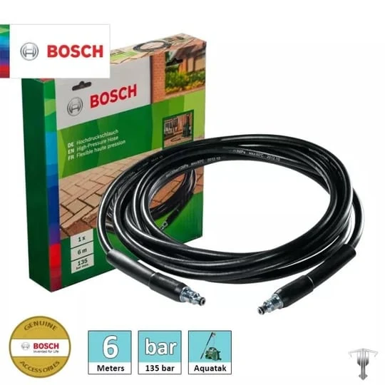 Flexible haute pression 6 m – Pour nettoyeurs EasyAquatak & UniversalAquatak BOSCH