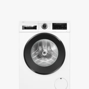 Bosch Series 6 WGG244F9GB Freestanding Washing Machine, 9kg Load, 1400rpm Spin, White Intelligent Dosing System i-DOS
