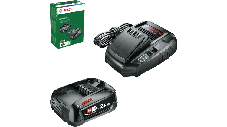 Bosch Starter Set 18 V (2,5 Ah + Battery à 1830 HP)