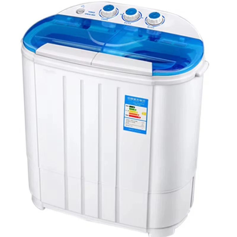 Mini machine à laver 2 compartiment 4,5L x2 Boummarket