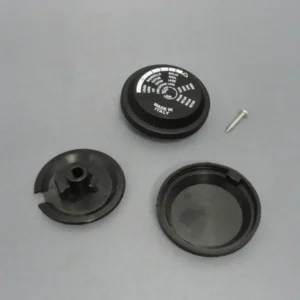 Bouton de réglage du thermostat en fer tulipe