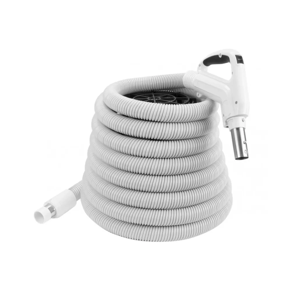 Boyau complet 50 pi Comfort Flex pour aspirateur central (15 m) Long