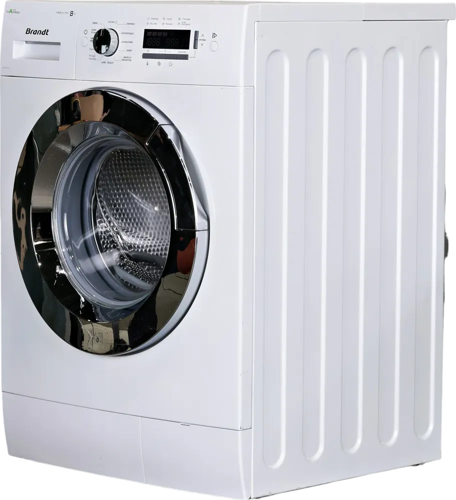 Lave-linge Hublot 8 kg Reconditionné BRANDT BWF48TCW