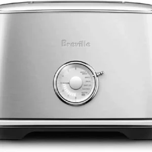 Grille-pain Breville Toast Select Luxe – Acier inoxydable, 2 tranches, intelligent et précis (Boite ouverte)