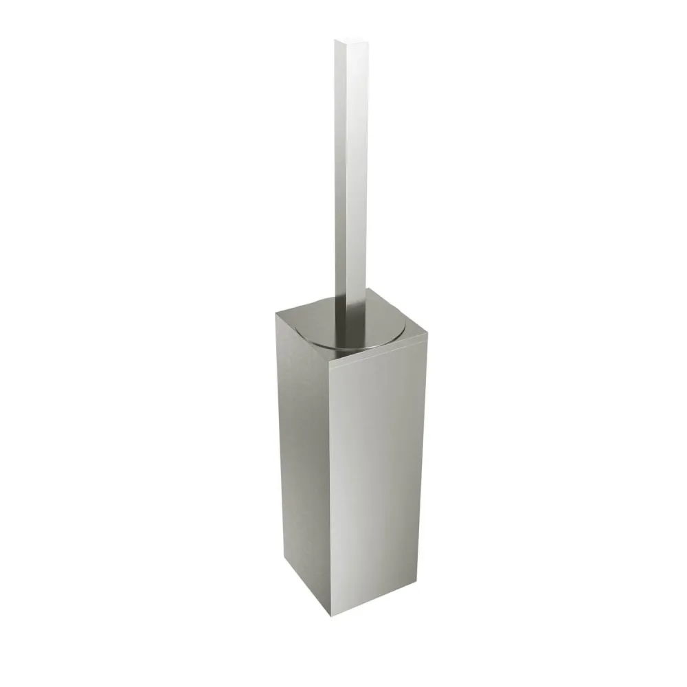 Brosse WC sur pied Fire - Nickel brossé
