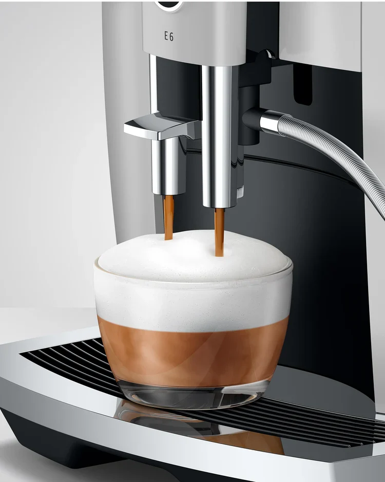Cafetiere Jura E6 Blanc Brûlerie Rousseau