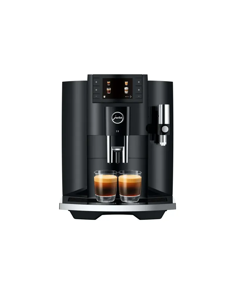 Cafetiere Jura E8 Noir Brûlerie Rousseau