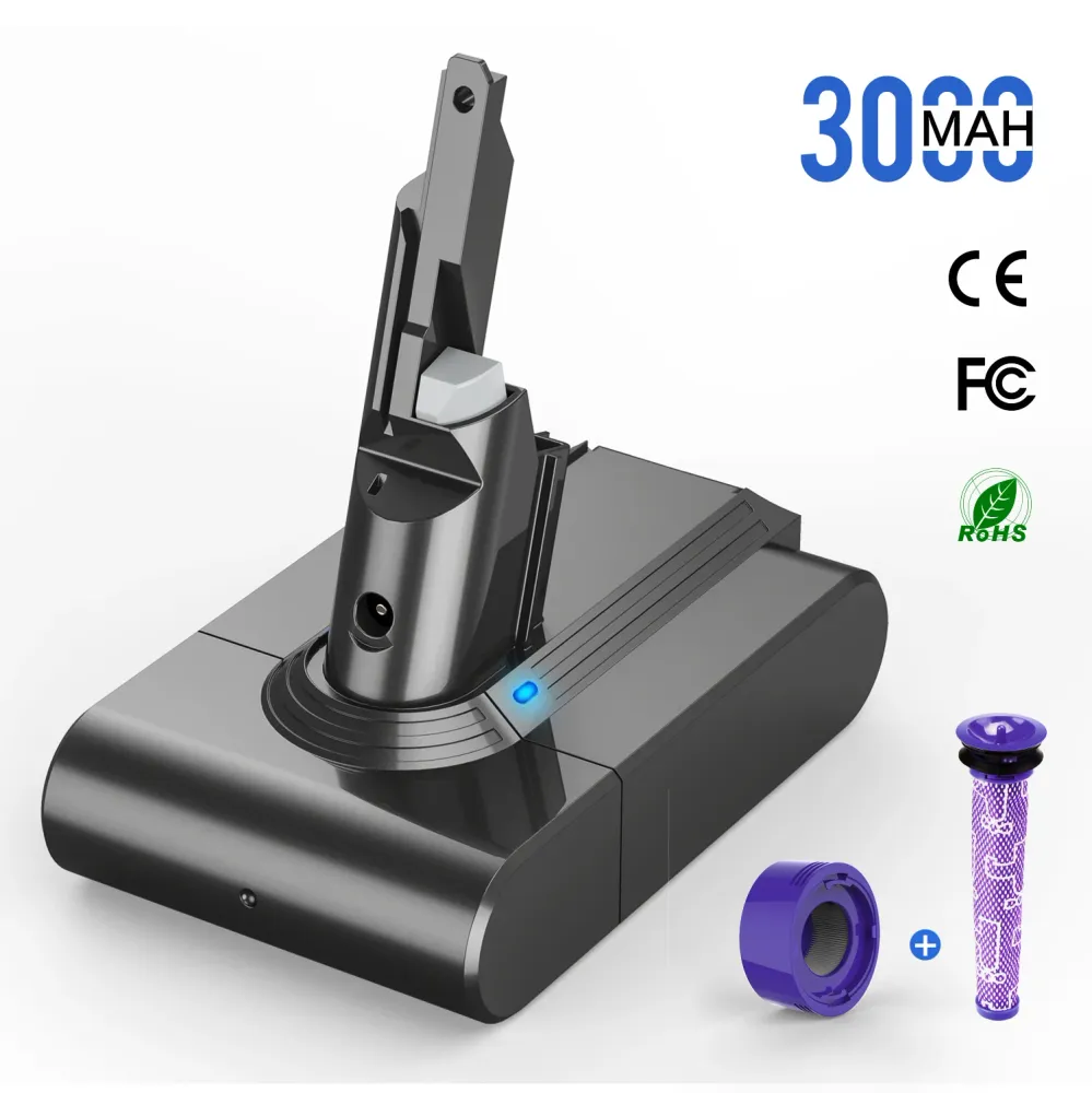 Buture Batterie de remplacement pour aspirateur Dyson V7