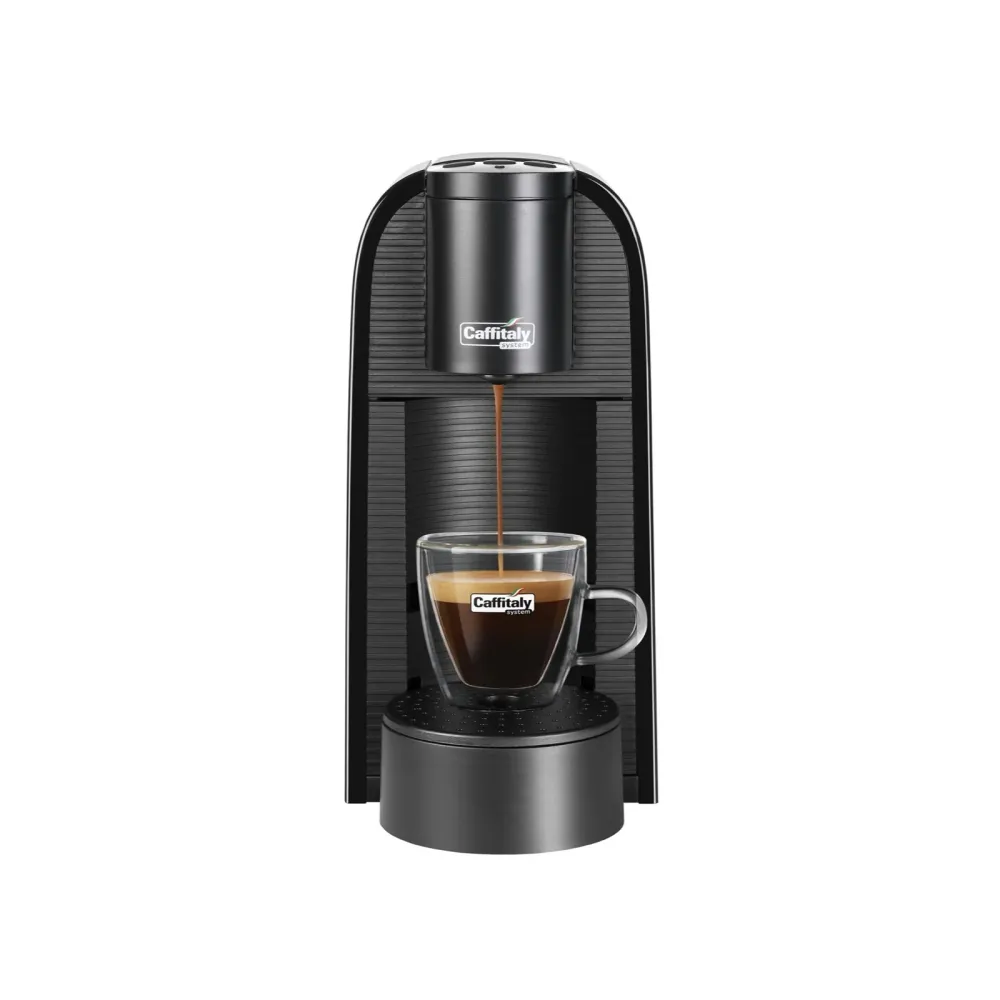 Cafetière à capsules, noir, Caffitaly S36