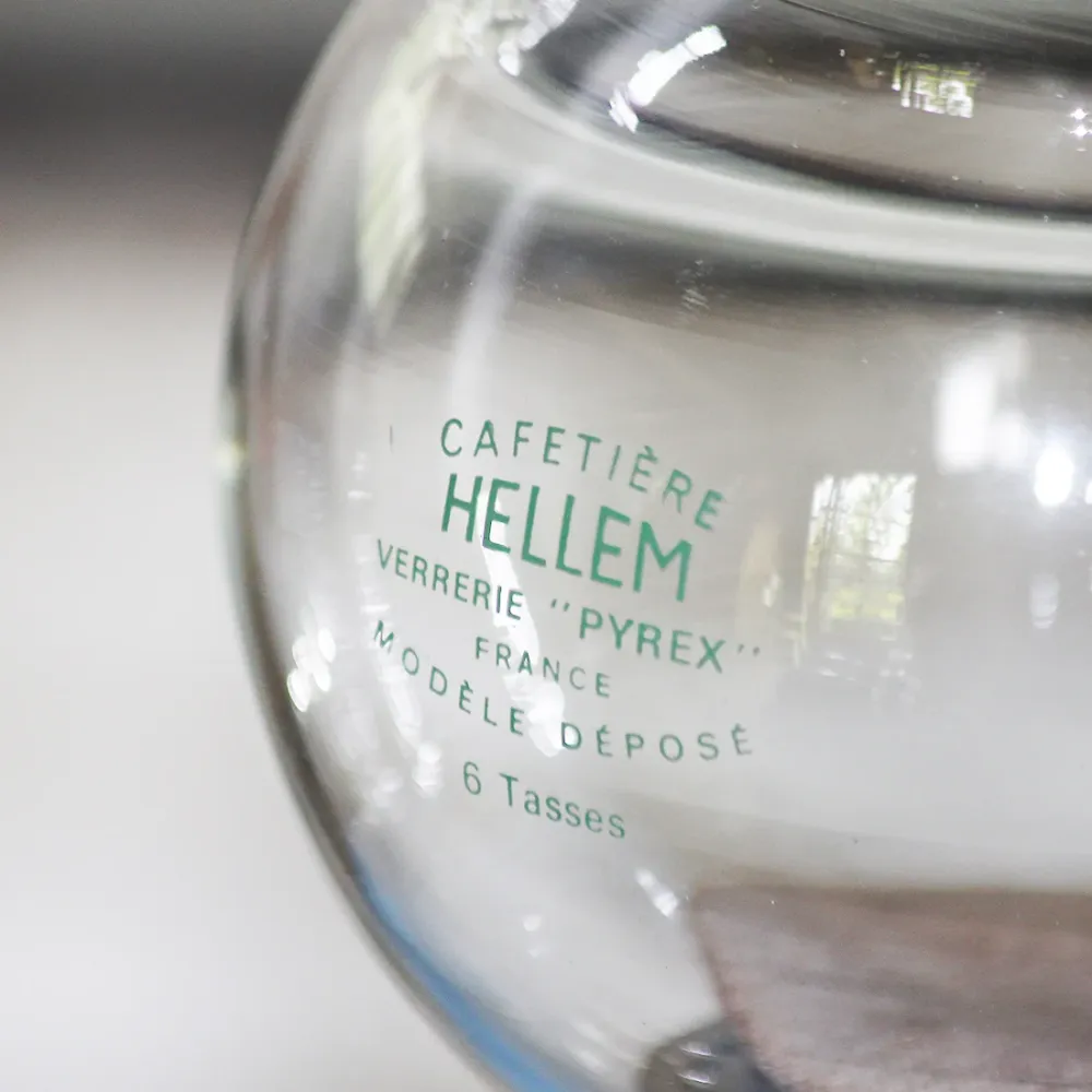 Cafetière à dépression vintage Hellem complète + réchaud + porte tulipe