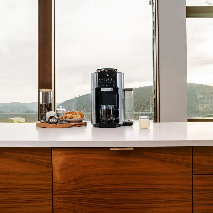 Cafetière filtre, acier inoxydable, Delonghi TrueBrew