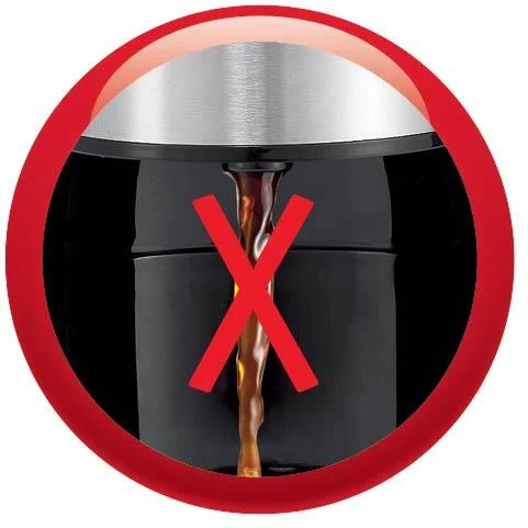 Cafetière filtre Subito Noir Inox