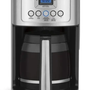 Cafetière filtre 14 tasses, programmable, acier inoxydable, Cusinart Perfectemp