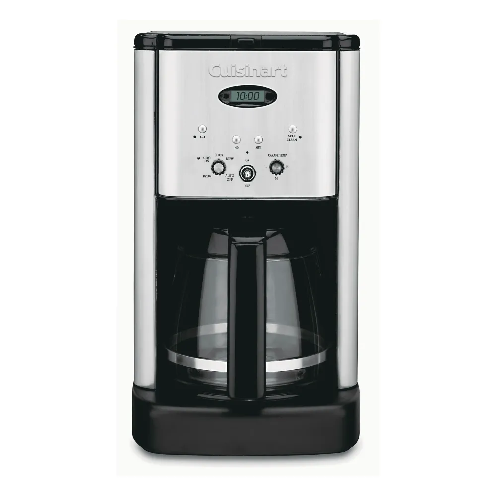 Cafetière filtre 12 tasses, programmable, acier inoxydable, Brew Central, Cusinart