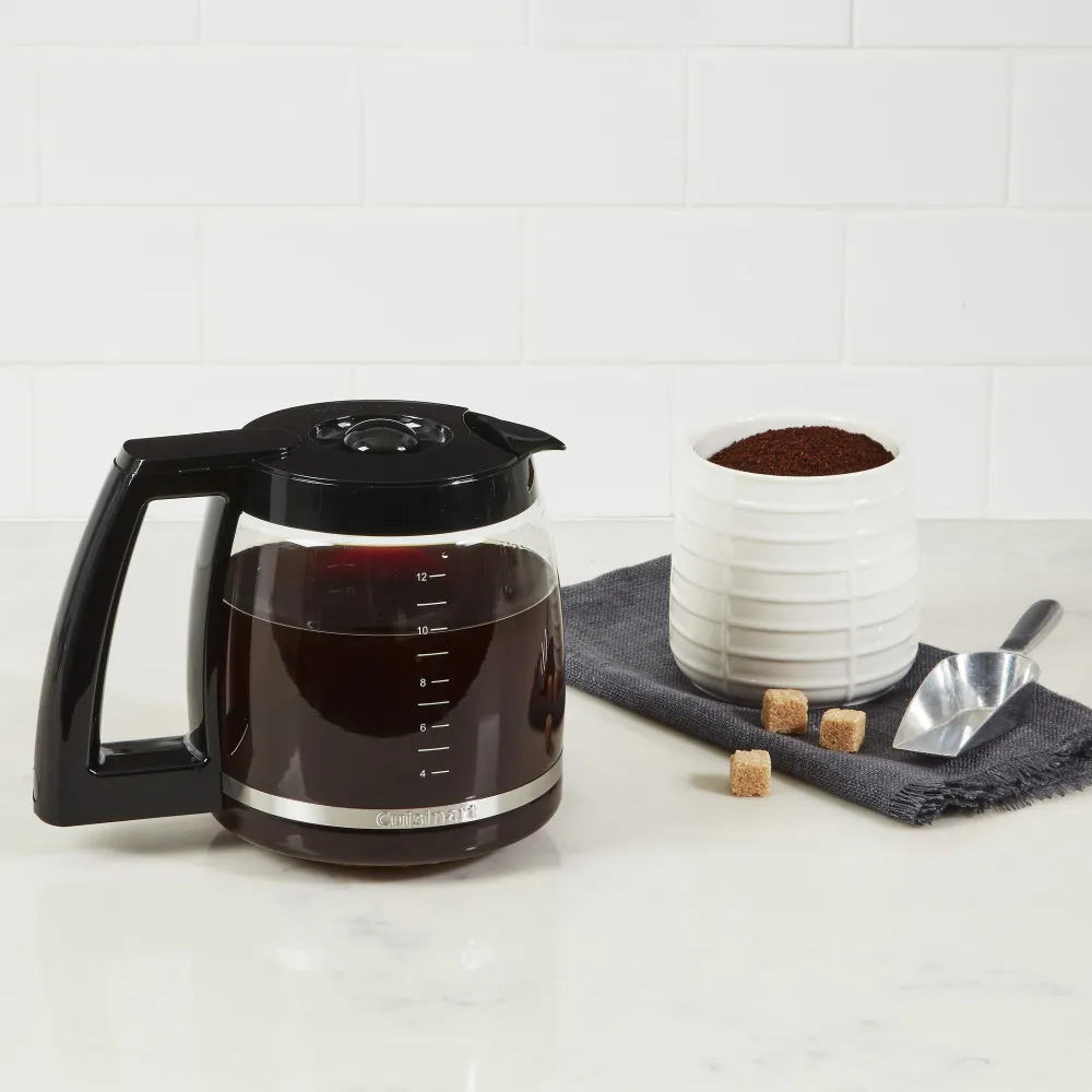 Cafetière filtre 12 tasses, programmable, acier inoxydable, Brew Central, Cusinart
