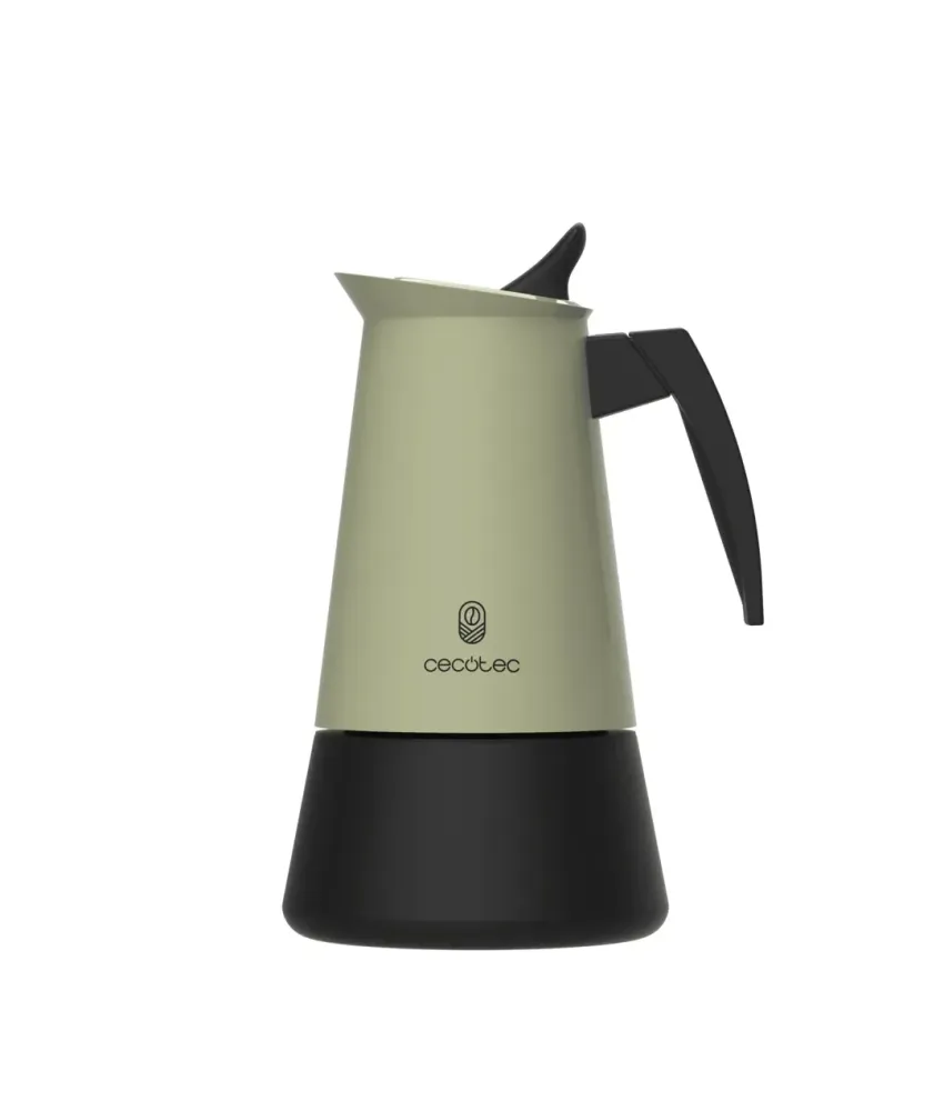 Cafetière italienne acier inoxydable 2 tasses compatible tous feux Cecotec