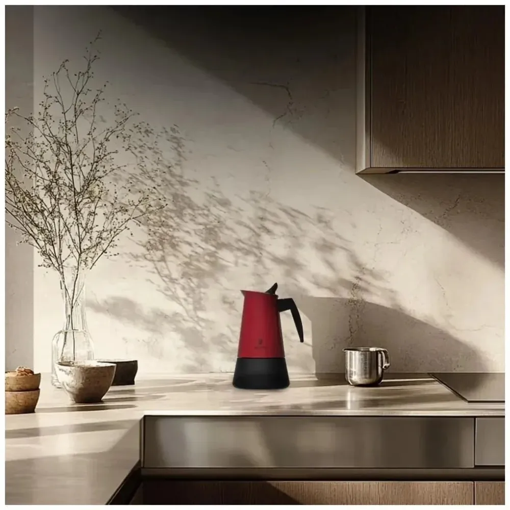 Cafetière italienne en acier inoxydable 6 tasses; élégance et polyvalence de Cecotec