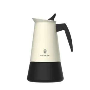 Cafetière italienne acier inoxydable 2 tasses élégante polyvalente Cecotec