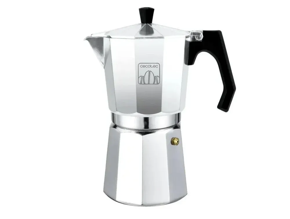 Cafetière italienne aluminium 3 tasses arôme et corps parfaits Cecotec