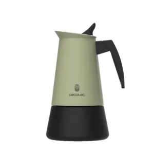 Cafetière italienne Piccolina 400 Green Cecotec 4 tasses élégance et qualité