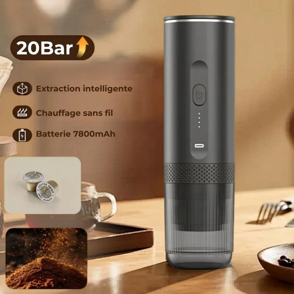 Cafetière électrique de voyage