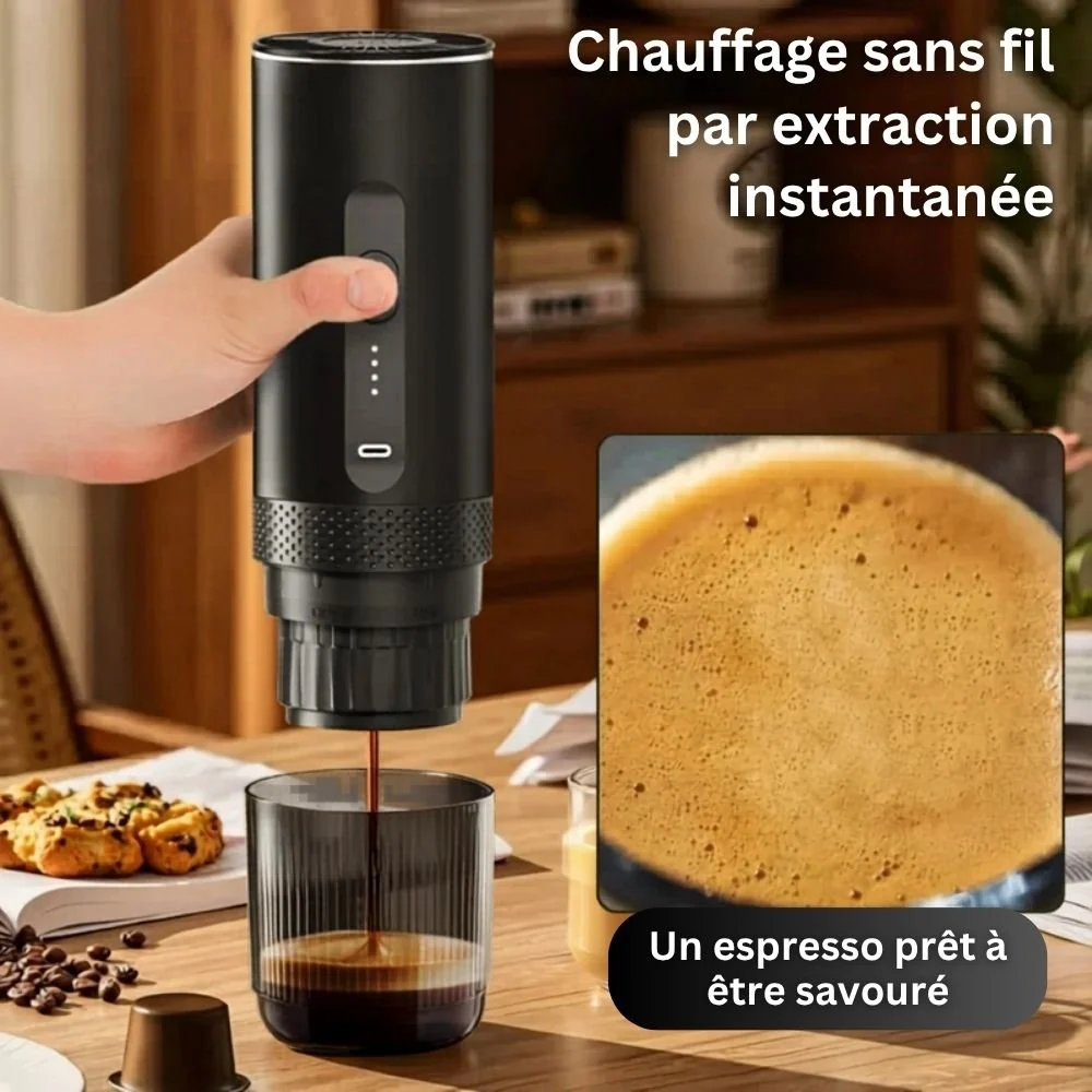 Cafetière électrique de voyage
