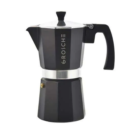 Cafetière noire à espresso - Milano 9 tasses