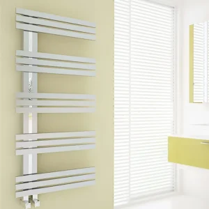 Carisa Alias Sèche-Serviettes en Acier Inoxydable Design Moderne Miroir Poli