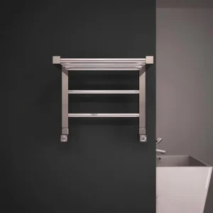 Carisa Etage Sèche-Serviettes en Acier Design Moderne Chromé