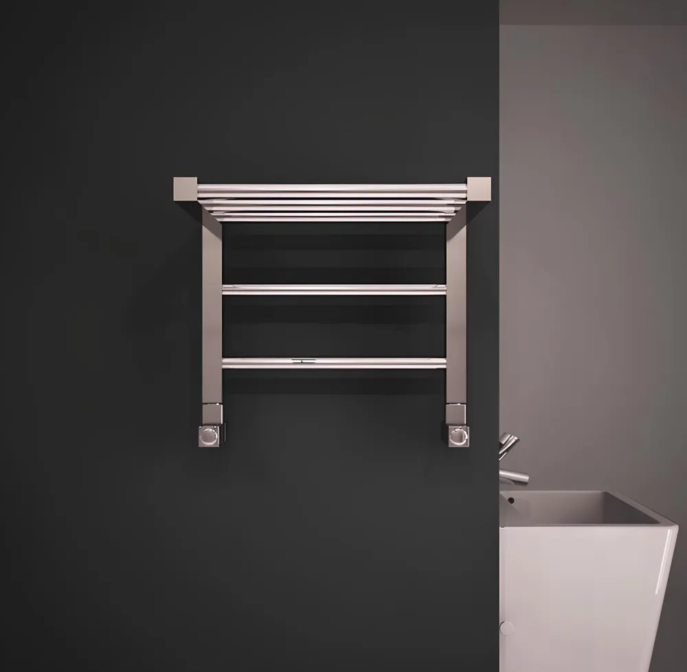 Carisa Etage Sèche-Serviettes en Acier Design Moderne Chromé