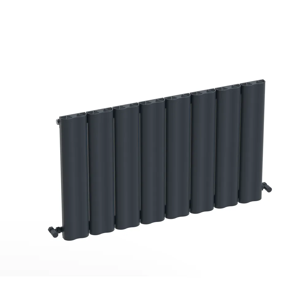 Carisa Wave Radiateur en Aluminium Horizontal Design Moderne Anthracite