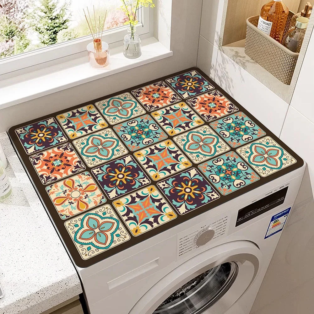 Tapis de sol pour appareils électroménagers BohoShield Casa & Beyond