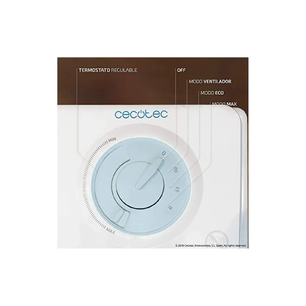 Cecotec Chauffage en céramique Ready Warm 6200 Ceramic Sky