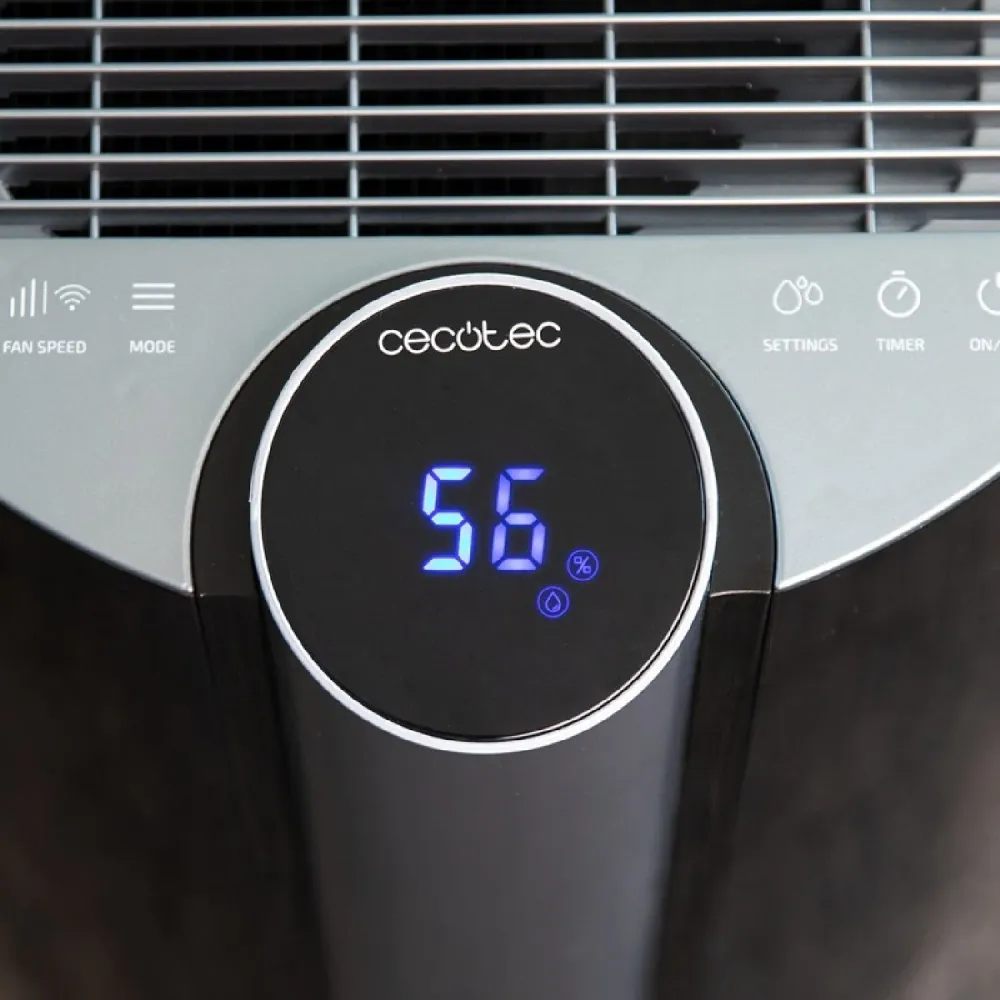 Cecotec Déshumidificateur BigDry 9000 Professional Black Connected