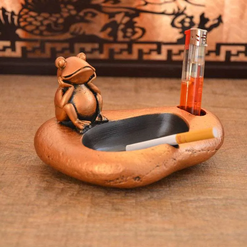 Cendrier Grenouille Usé pour Cuisine équipée
